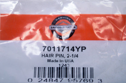 OEM Briggs & Stratton 7011714YP 2-1/4 Hair Pin NOS