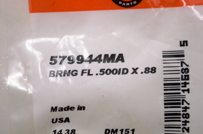 OEM Briggs & Stratton 579944MA .500 ID x .88 Flange Bearing NOS
