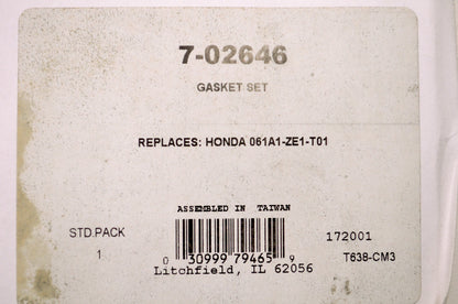 Prime Line 7-02646, 061A1-ZE1-T01 Gasket Kit NOS
