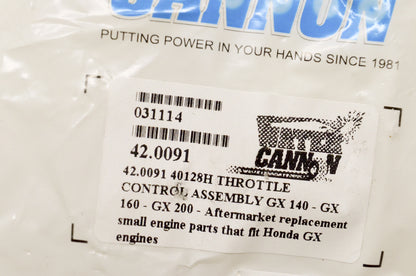 Water Cannon 42.0091, 40128H Throttle Control Assembly NOS
