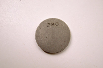 Aftermarket 280 Valve Shim 25mm x 2.80mm NOS