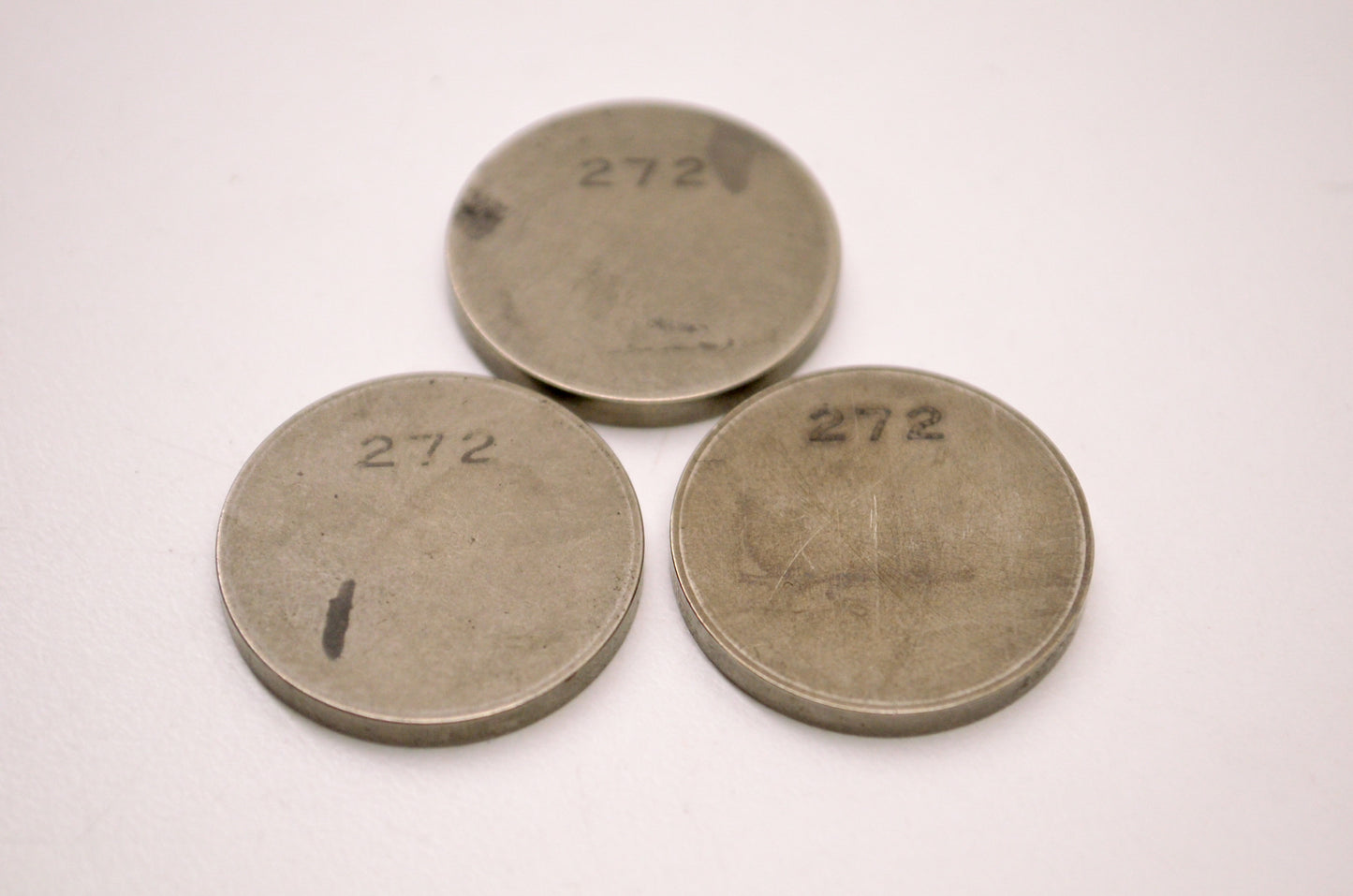 272 Valve Shims 25mm x 2.72mm Qty 3