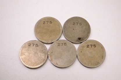 275 Valve Shims 25mm x 2.75mm Qty 5