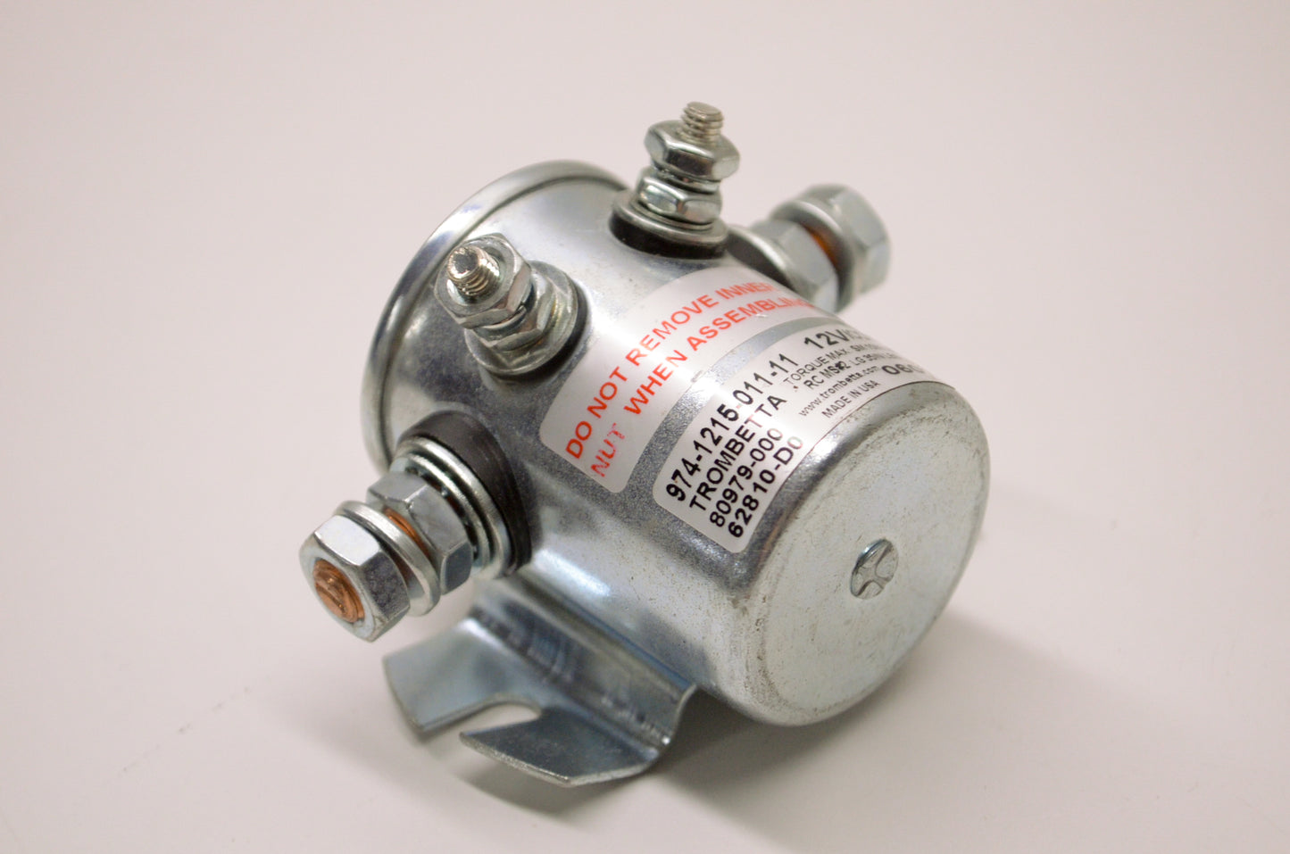 12 Volt Continuous Duty Solenoid NOS