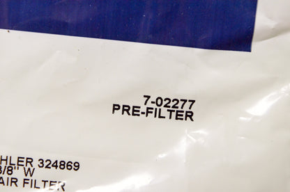 Prime Line 7-02277 Pre-Filter NOS
