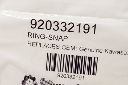 OEM Kawasaki 92033-2191 Snap Ring QTY 3 NOS