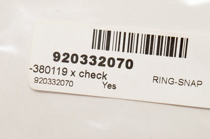 OEM Kawasaki 92033-2070 Snap Rings QTY 4 NOS