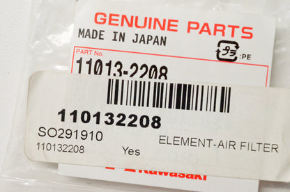 OEM Kawasaki 11013-2208 Air Filter Element NOS