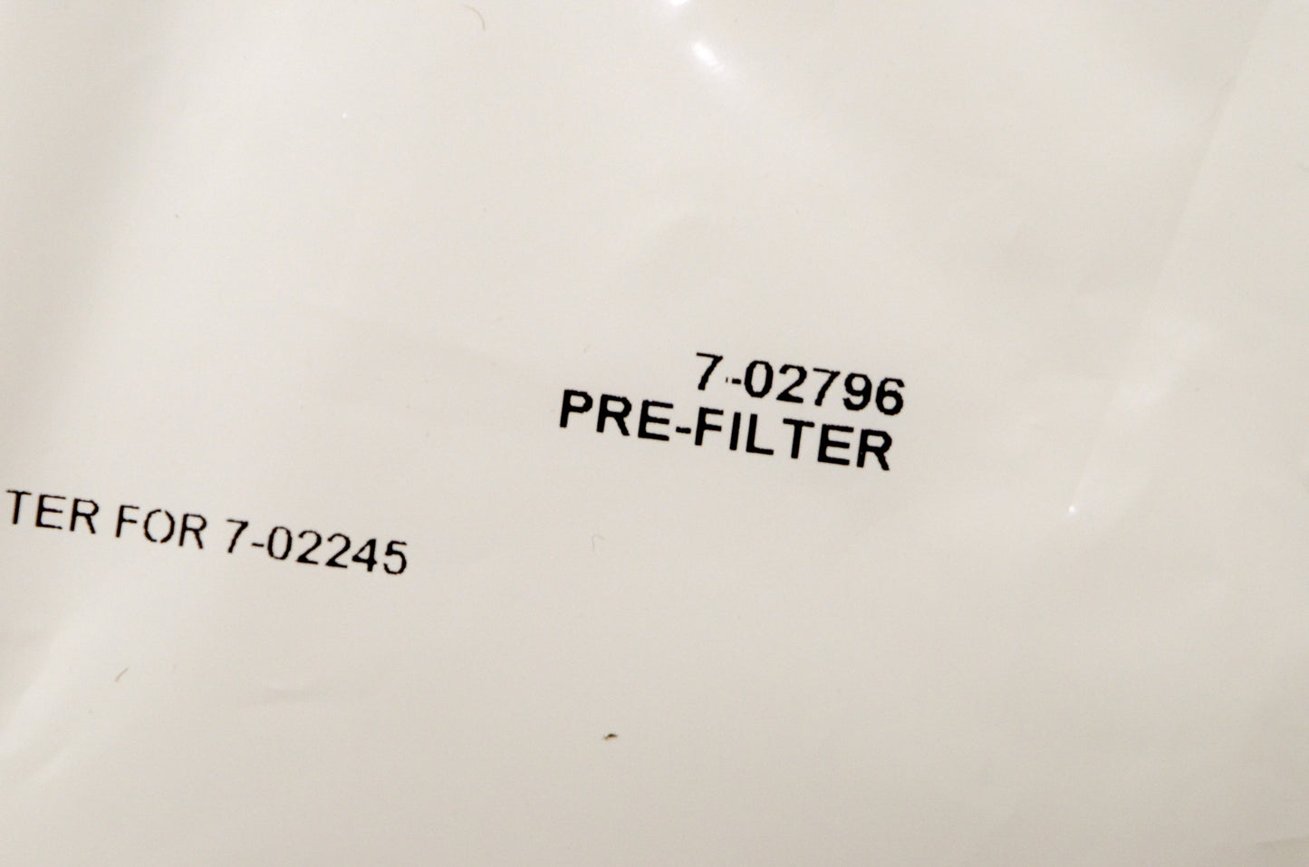 Aftermarket 7-02796, 02-1235 Foam Pre-Filter NOS