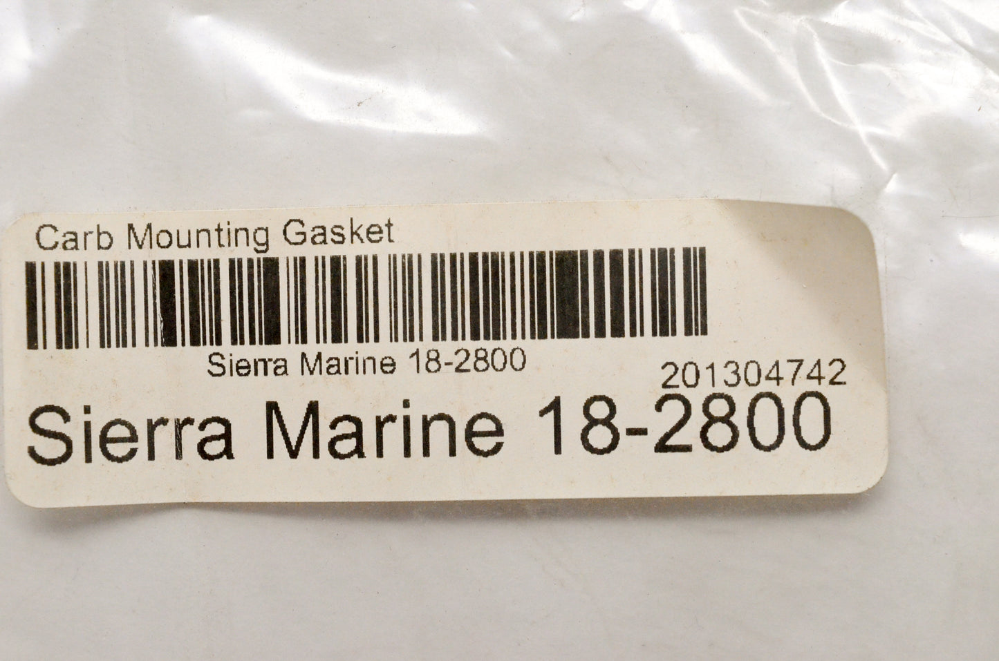 Aftermarket 18-2800 Carburetor Mounting Gasket NOS