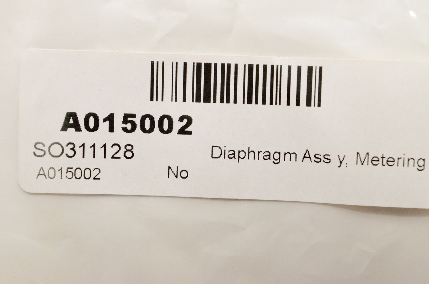 Metering Diaphragm Assemblies Qty 4 NOS
