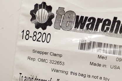 Aftermarket 18-8200, 322653, 090914 Snapper Clamp NOS