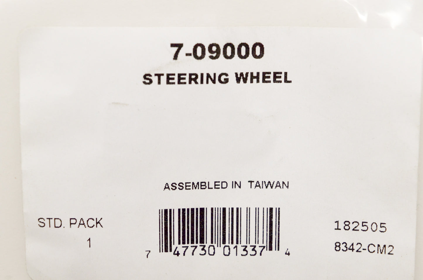 Prime Line 7-09000 10" Steering Wheel NOS