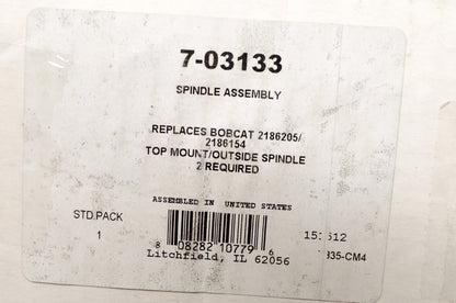 Prime Line 7-03133, 2186205, 2186154 Spindle Assembly NOS