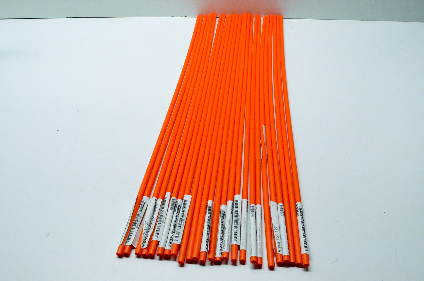 Stens 751-127 26' Orange Driveway Hollow Markers QTY 25 NOS