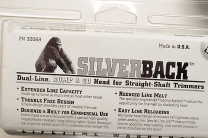 Bump Feed Trimmer Head SilverBack 6' NOS