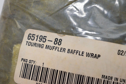 OEM Harley-Davidson 65195-88 Touring Muffler Baffle Wrap NOS
