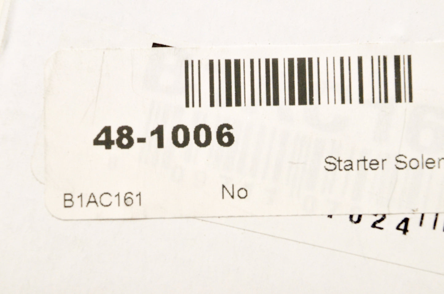 Aftermarket B1AC161 Starter Solenoid NOS