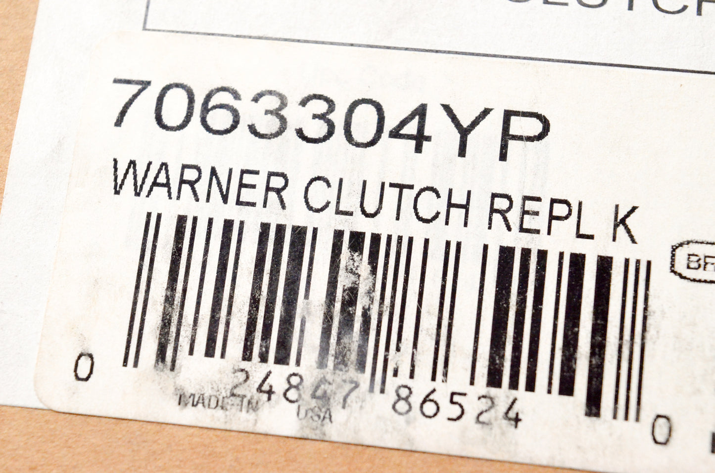 OEM Briggs & Stratton 7063304YP Warner Clutch Kit NOS