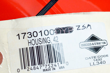 OEM Briggs & Stratton 1730100DYP Housing NOS