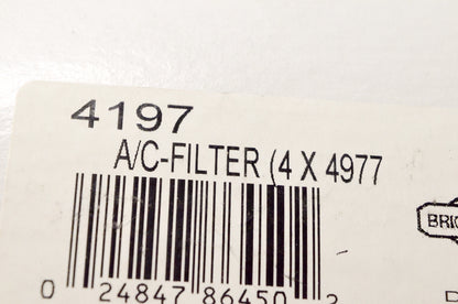 OEM Briggs & Stratton 4197 A/C Filter QTY 4 NOS