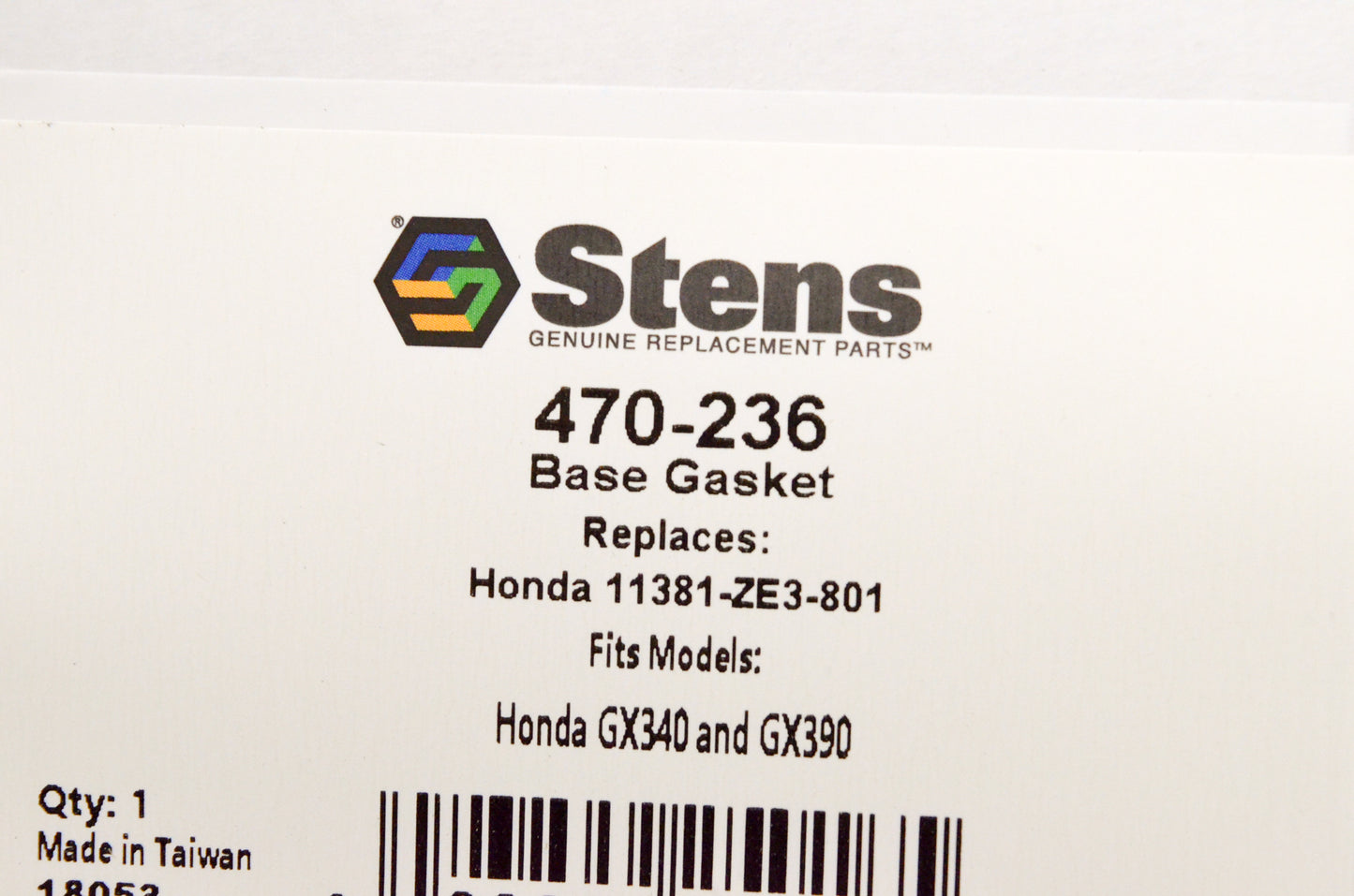 Stens 470-236 Base Gasket NOS