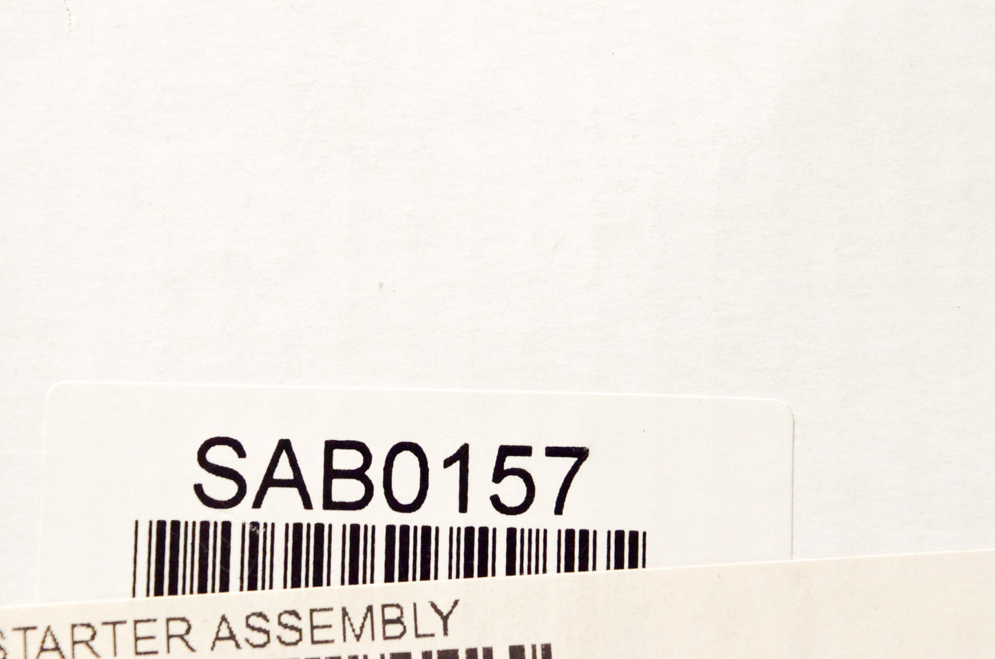 Aftermarket SAB0157 Starter Assembly NOS