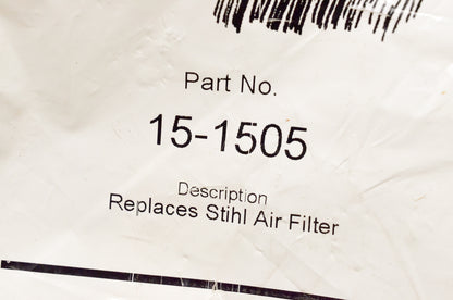 Dealer's Choice 15-1505, 4221-140-4400, 605-713 Replacement Air Filter Qty 2 NOS