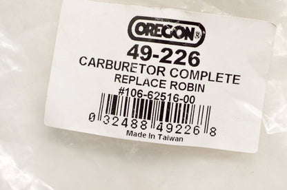 Oregon 49-226 Complete Carburetor NOS