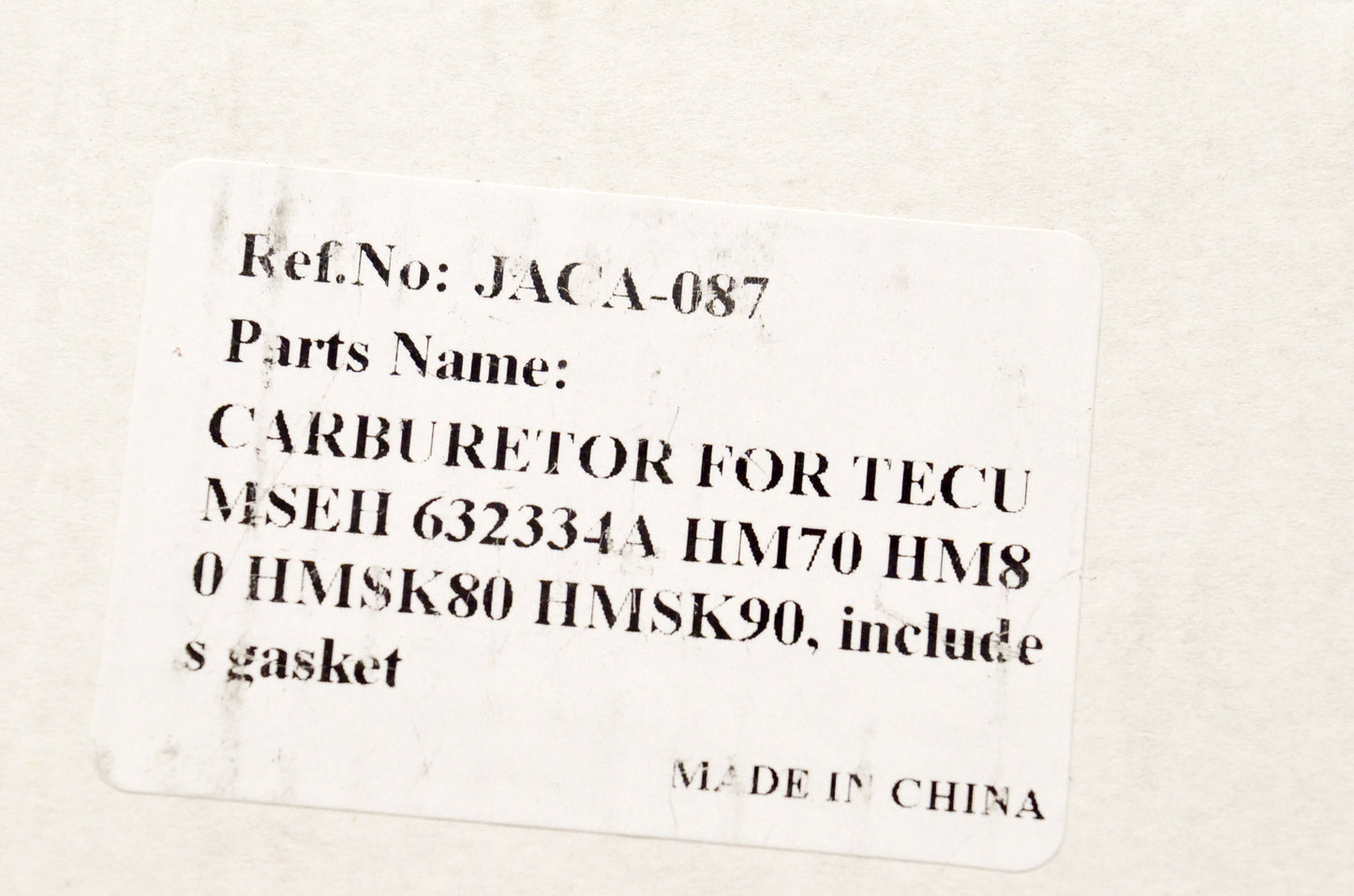 Aftermarket 632334A Carburetor NOS