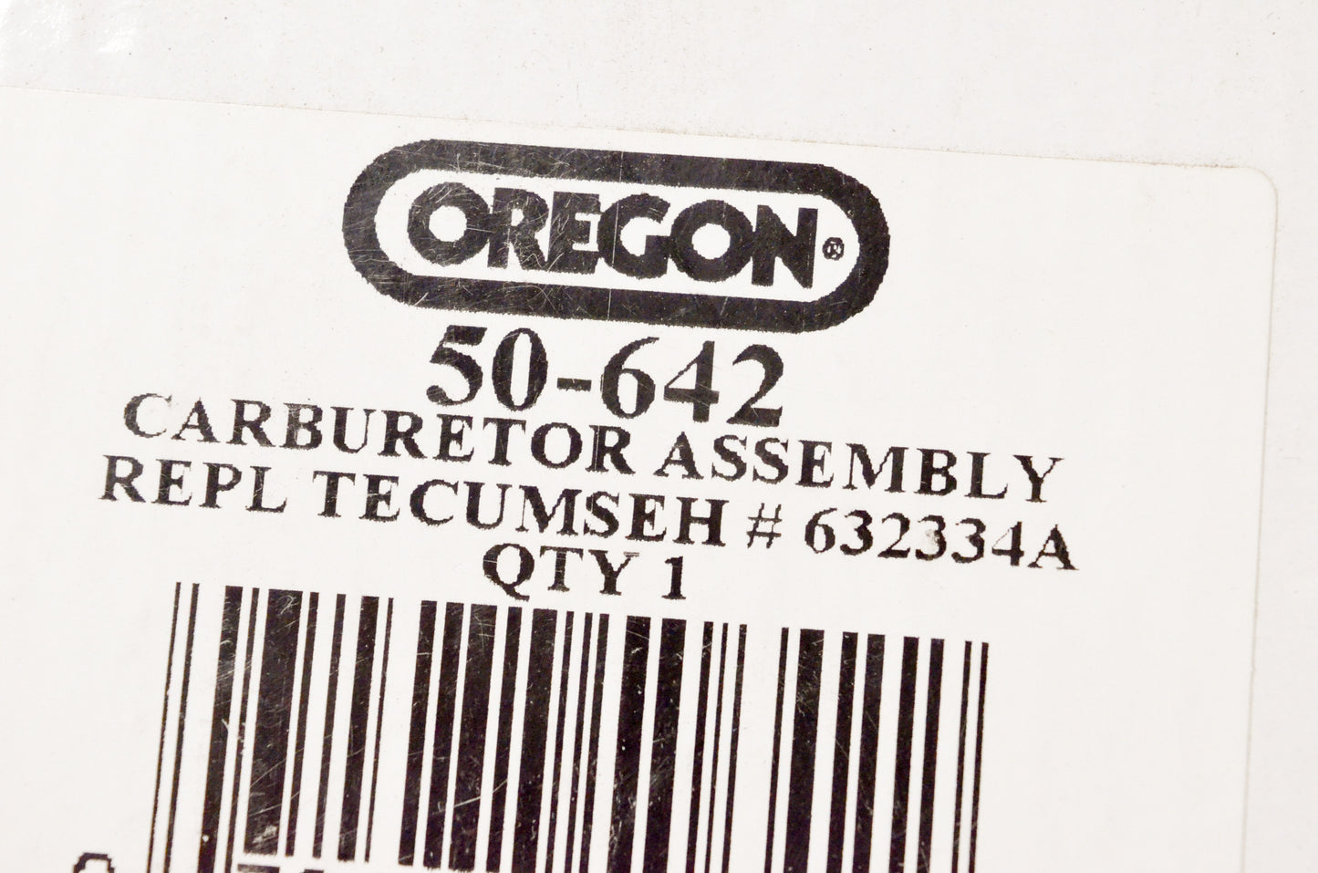 Oregon 50-642, 632334A Carburetor NOS