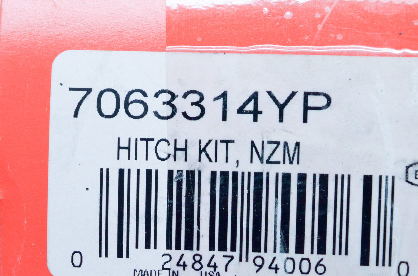 OEM Briggs & Stratton 7063314YP NZM Replacement Hitch Kit NOS