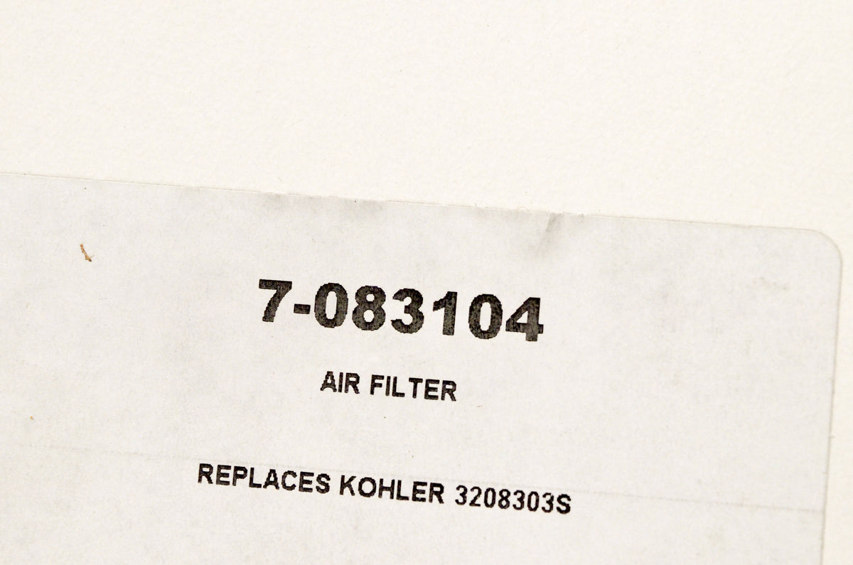 Aftermarket 7-083104, 171008, 32-083-03S Air Filter Kohler Replacement NOS
