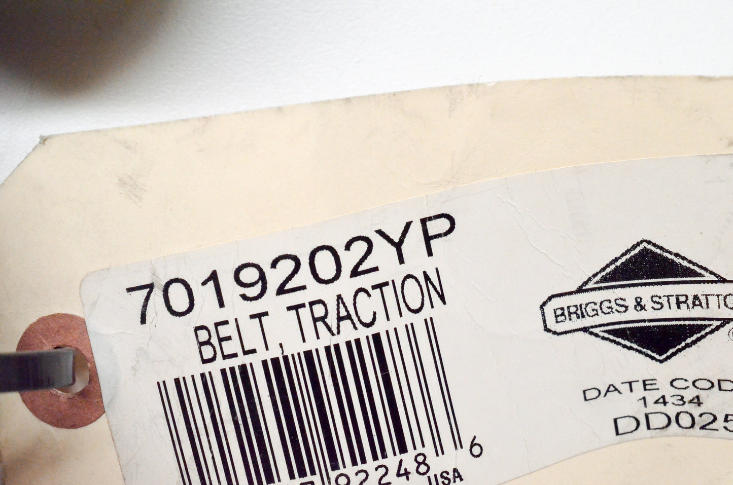 OEM Briggs & Stratton 7019202YP Traction Belt NOS