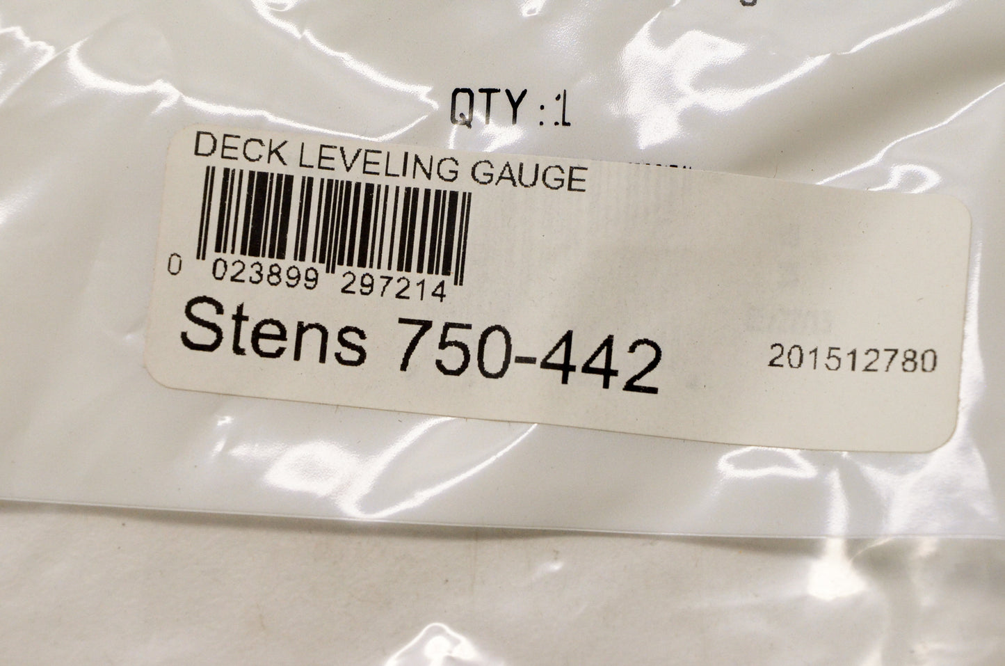Deck Leveling Gauge Blue NOS
