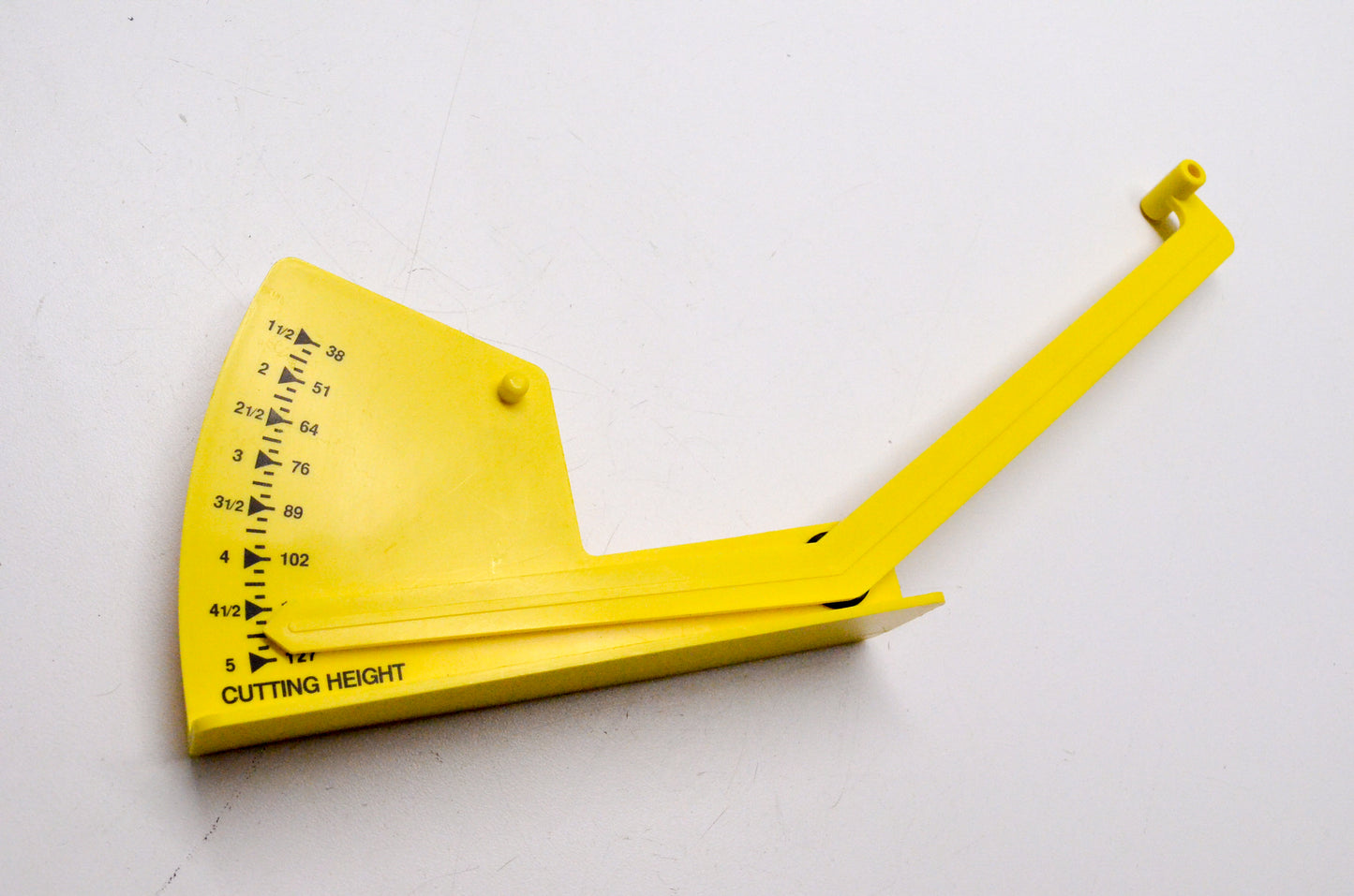 Deck Leveling Gauge Yellow NOS
