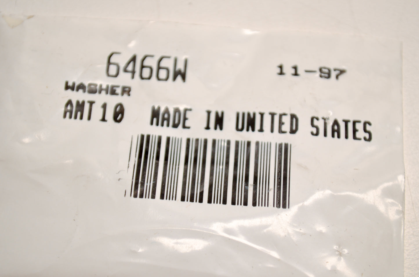 OEM Harley-Davidson 6466W Washer NOS