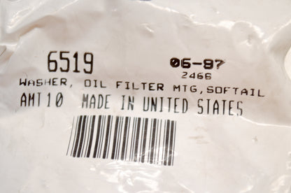 OEM Harley-Davidson 6519 Oil Filter Washer NOS