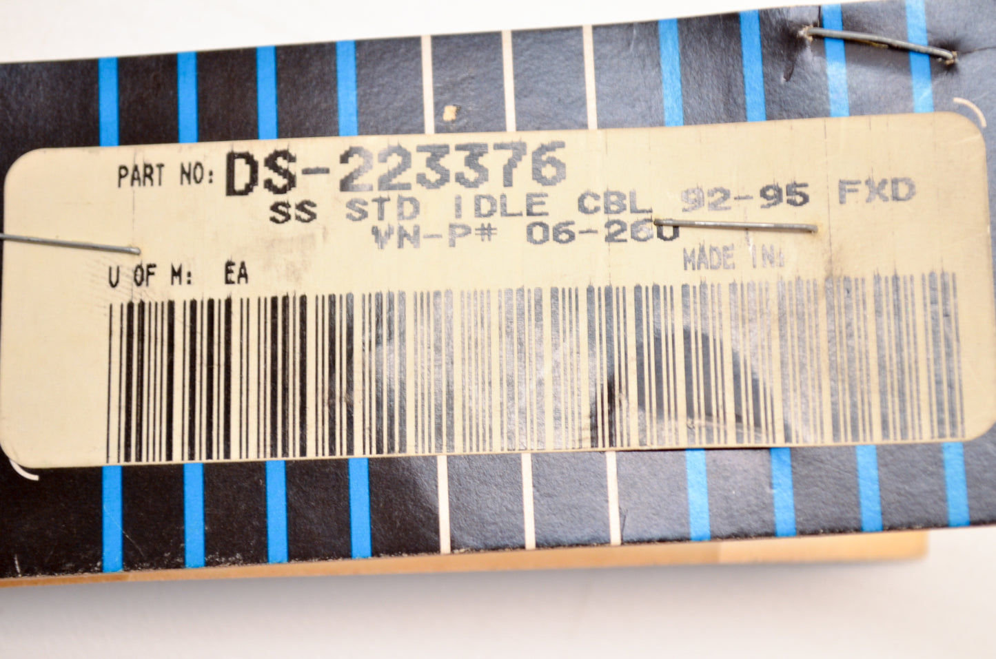 Drag Specialties DS-223376 Idle Cable NOS