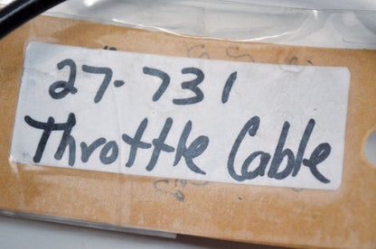 Aftermarket 27-731 Throttle Cable NOS
