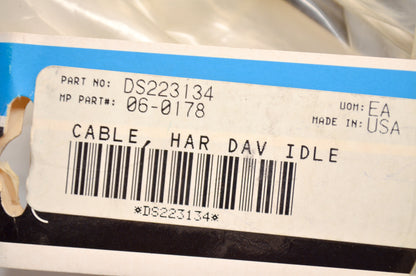 Drag Specialties DS-223134 Idle Cable NOS