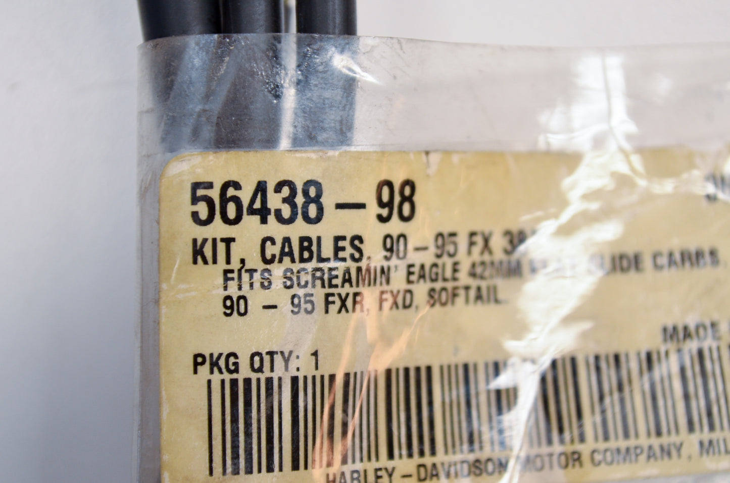OEM Harley-Davidson 56438-98 Cables Kit NOS