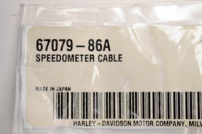 OEM Harley-Davidson 67079-86A Speedometer Cable NOS