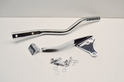 OEM Harley-Davidson 65527-98 Chrome Exhaust Muffler Bracket Kit NOS