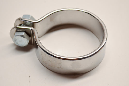 Chrome 2 Ã‚Â¼' Exhaust Clamp NOS
