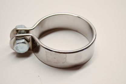 Chrome 2 Ã‚Â¼' Exhaust Clamp NOS