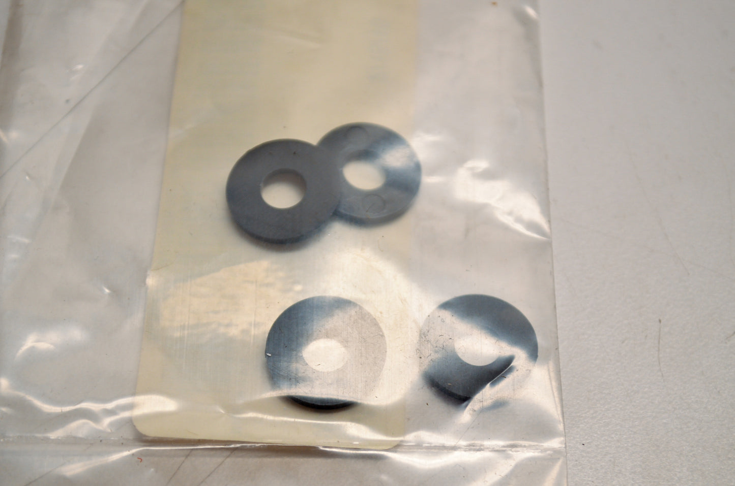OEM Harley-Davidson 6441 Black Nylon Washer Qty 4 NOS
