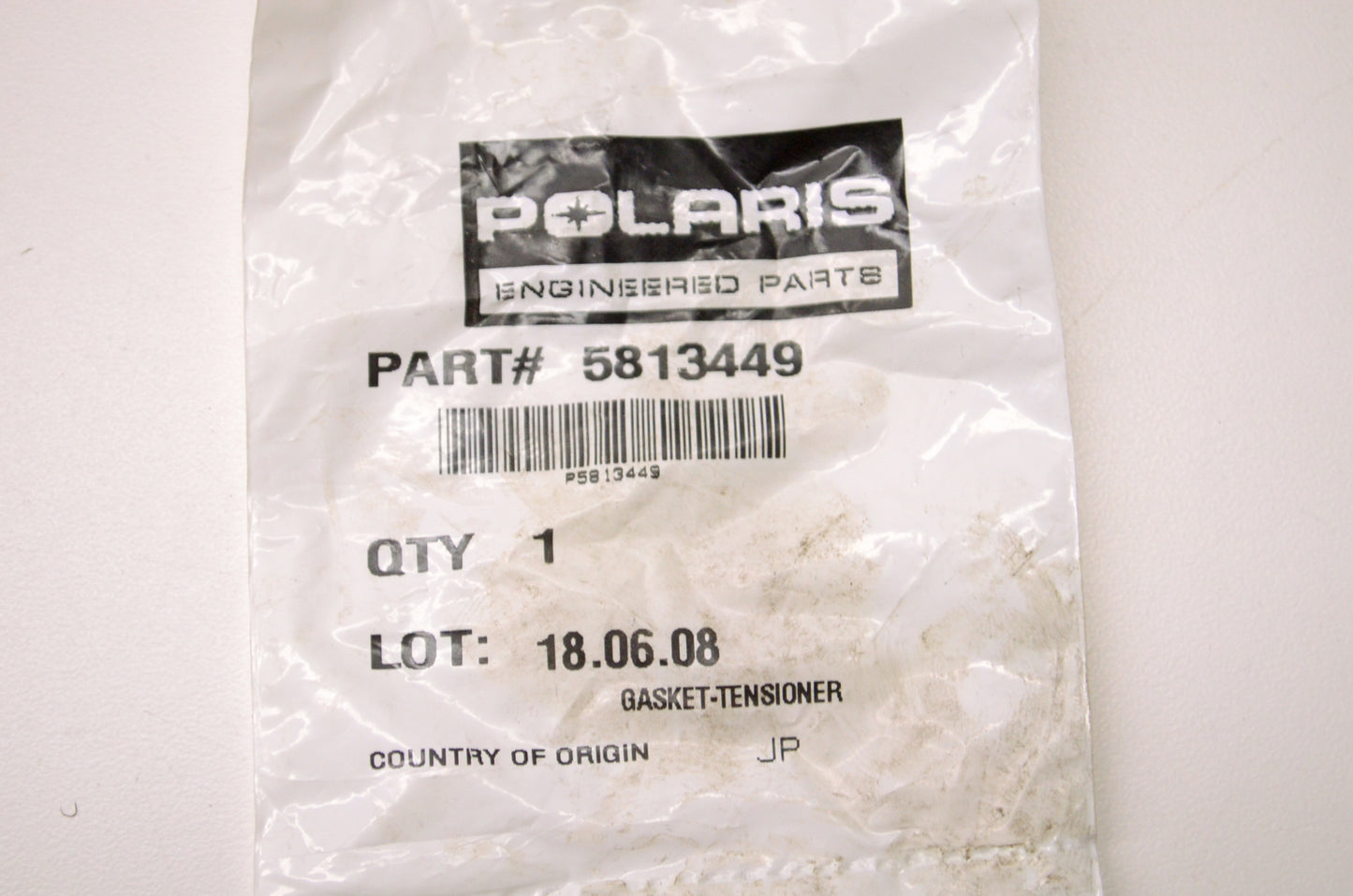 New OEM Polaris 5813449 Tensioner Gasket NOS