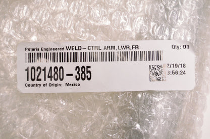 OEM Polaris 1021480-385 Lower Front LH Control Arm NOS