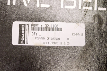 OEM Polaris 3211180 Drive Belt NOS